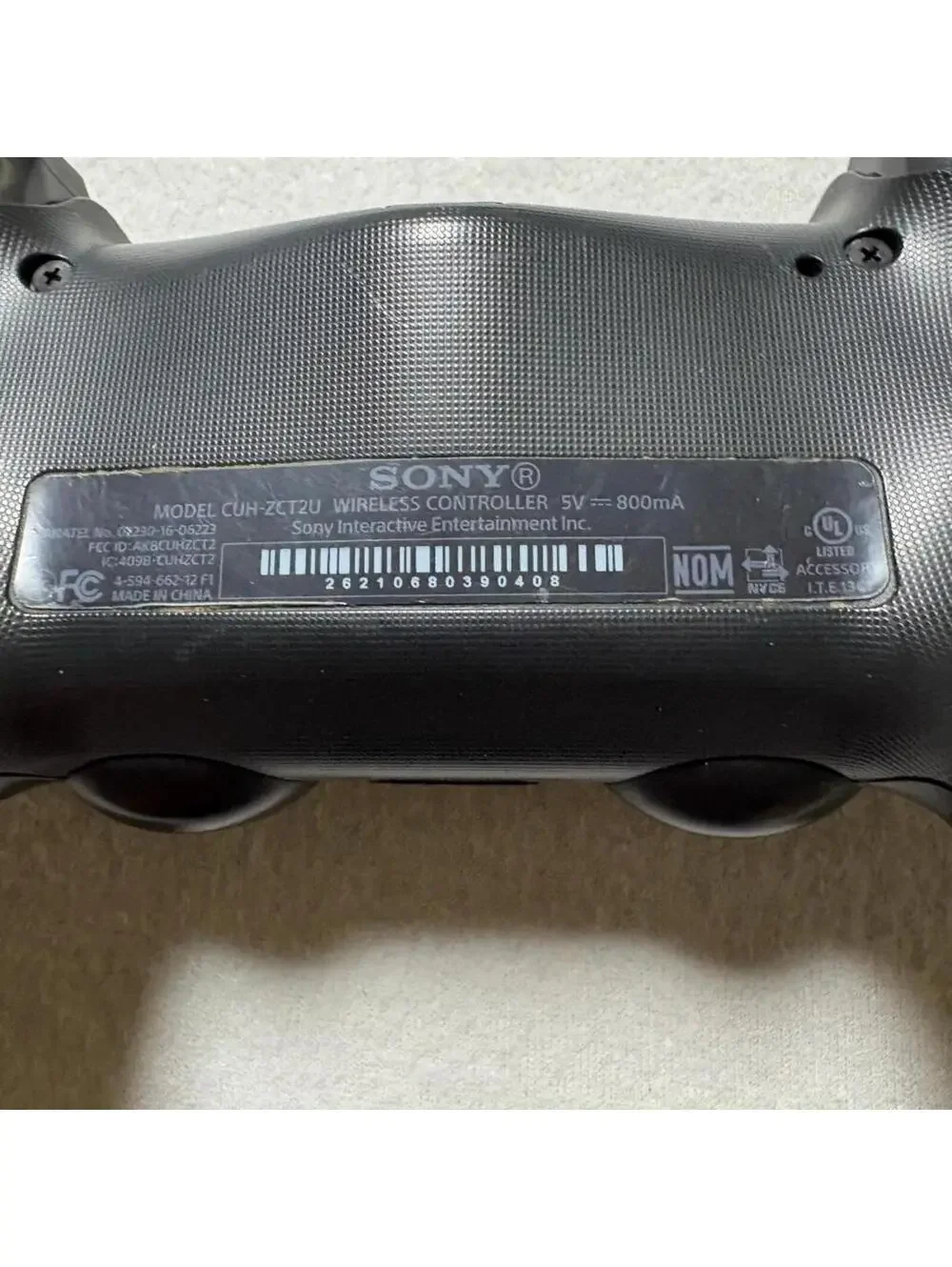 Sony PlayStation 4 DualShock 4 Wireless Controller Black CUH-ZCT2U PS4 OEM